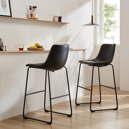 Bar stools set faux - set, 2,